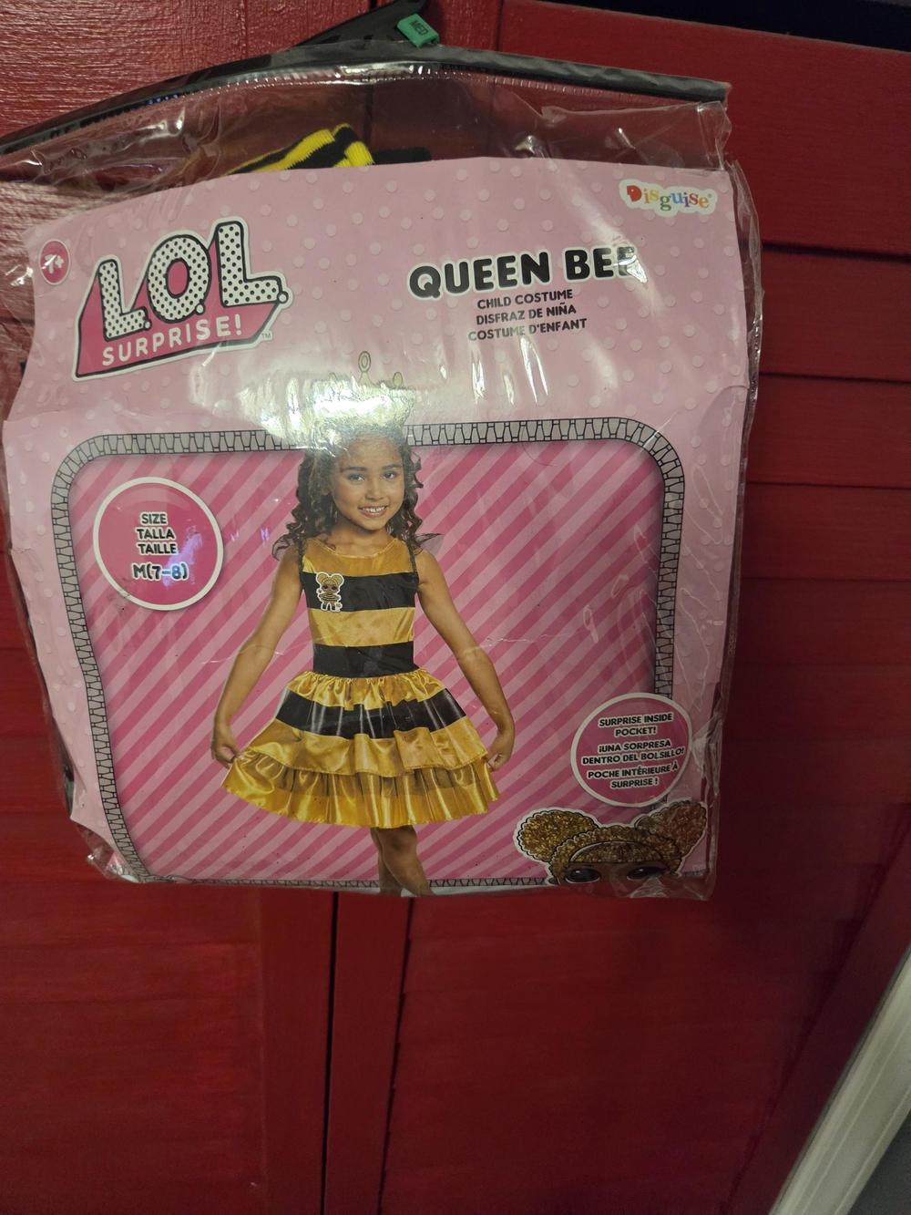 L.O.L. Surprise! Queen Bee Kids Costume - Black & Yellow